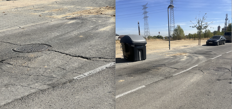 Las 7 preguntas de «Vecinos por Majadahonda» sobre obras, aceras y asfaltados con las curiosas respuestas que proporciona el PP